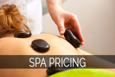 traditional spa services pricing
