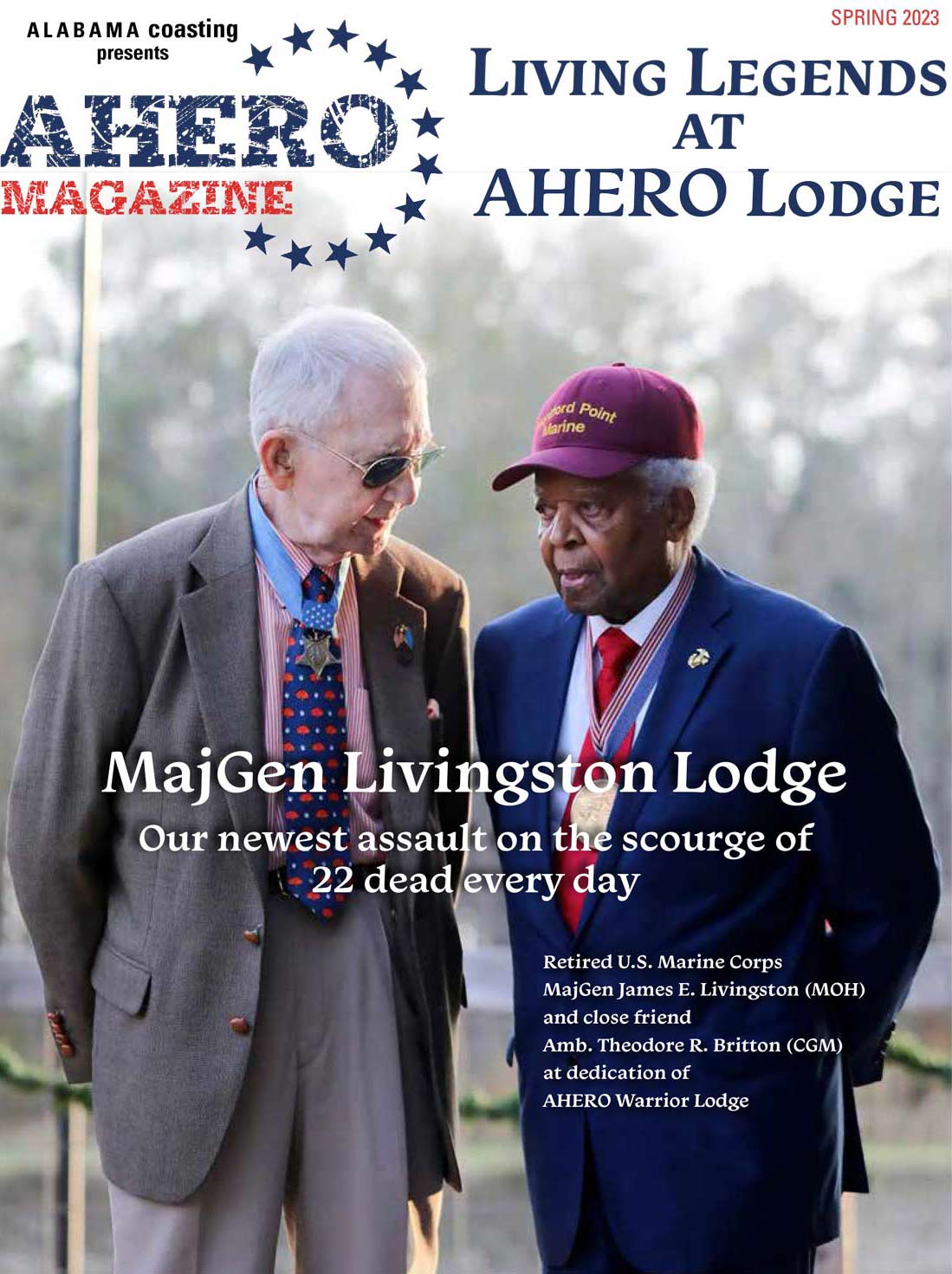 AHERO Magazine Spring 2023 cover