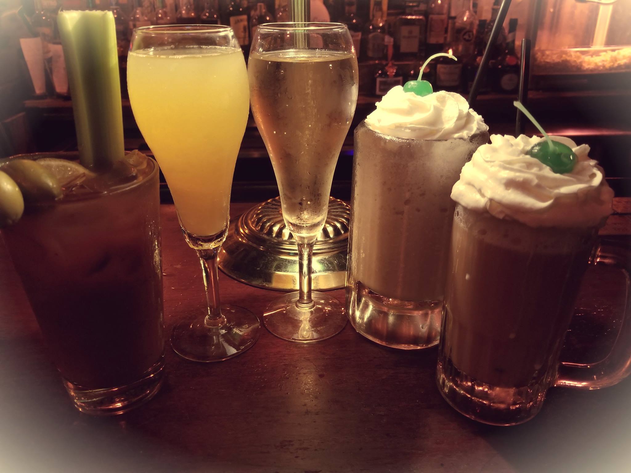 Sampling of McGuire's Beverages
