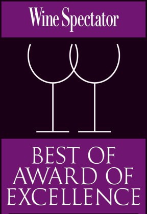 Wine Spectator Best of Award of Excellence