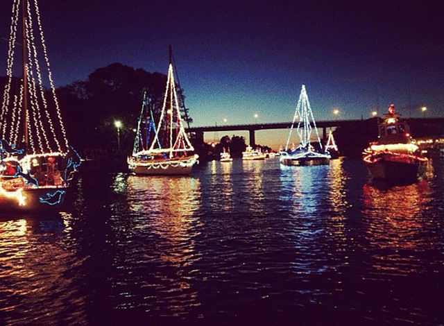 Lulu's Lighted Boat Parade