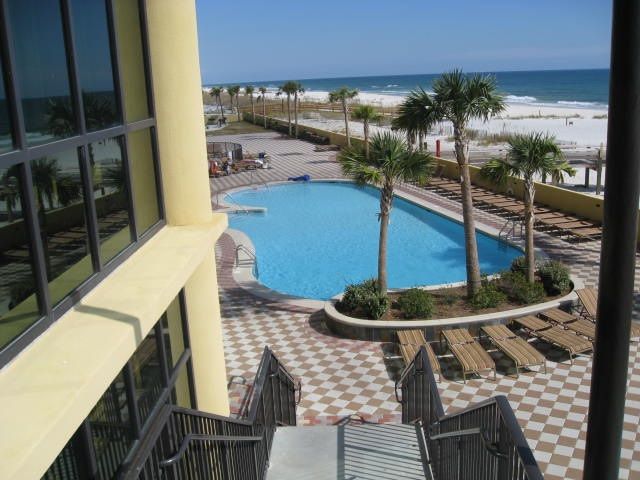 Beautiful Outdoor Pool Overlooking the Gulf of Mexico