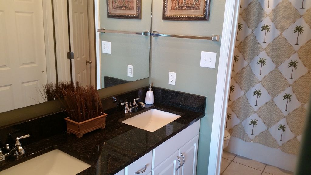 Master Bath with Double SInks
