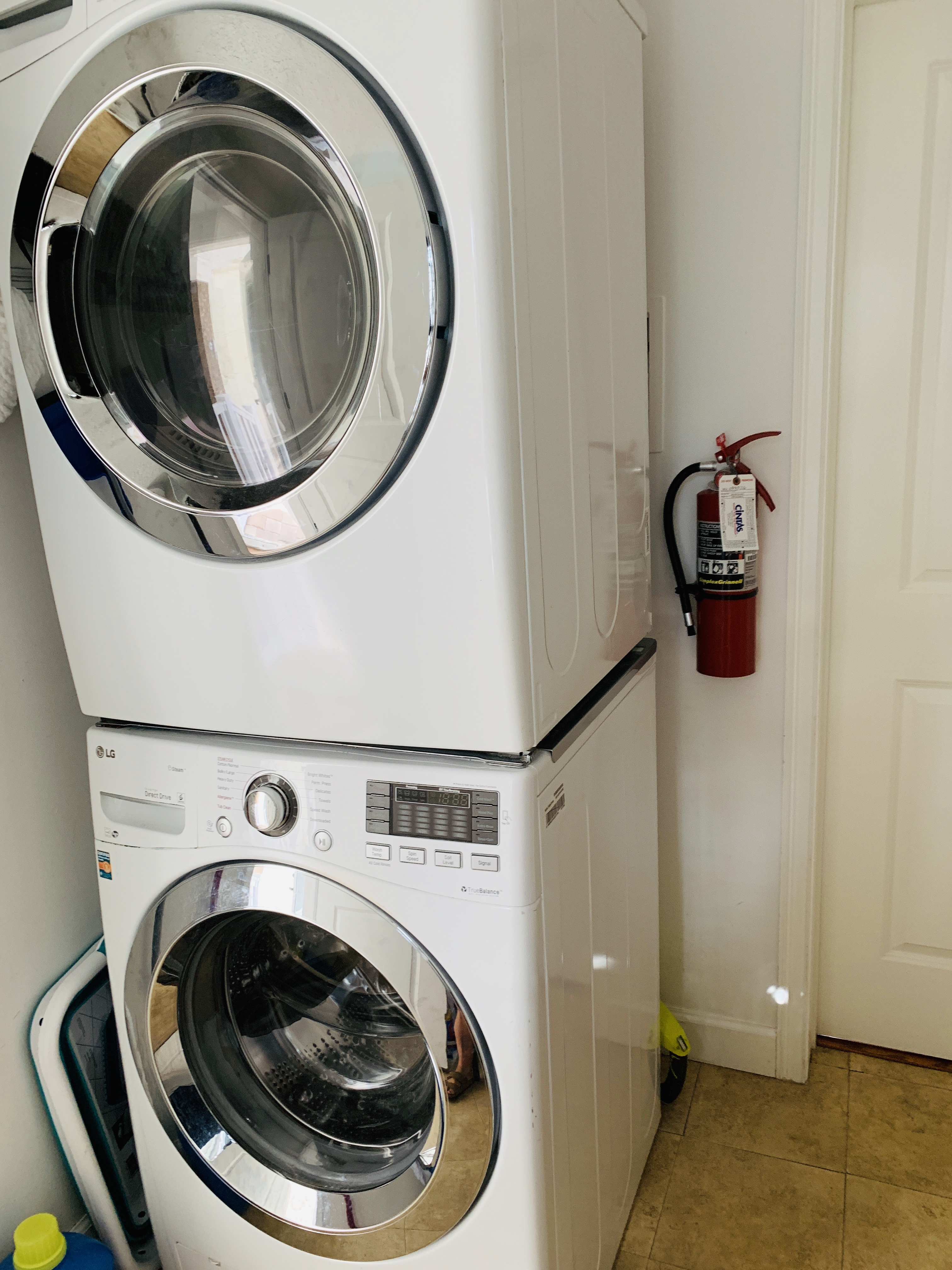 Shared Laundry connected to Unit