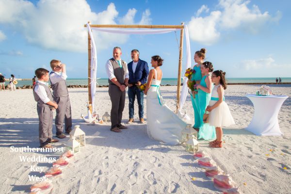 Starfish Plus Beach Wedding Package by Southernmost Weddings $1150.00