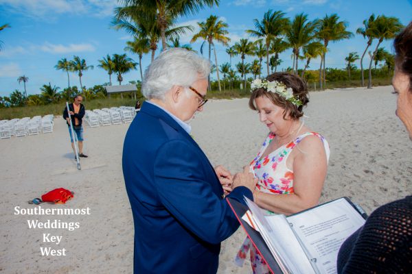 A simple wedding in Key West by Southernmost Weddings