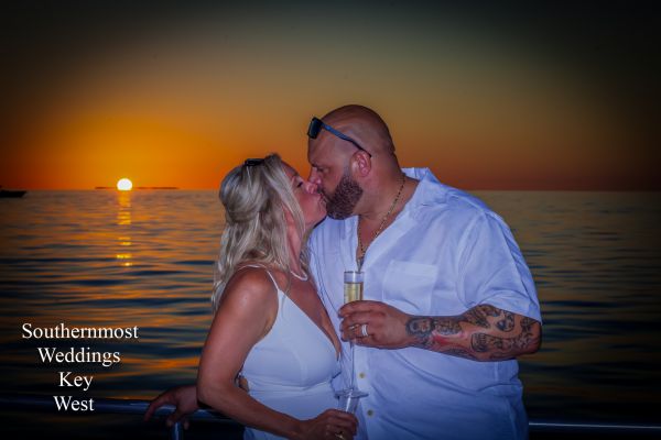 Private Sunset Sail Wedding Package by Southernmost Weddings Key West