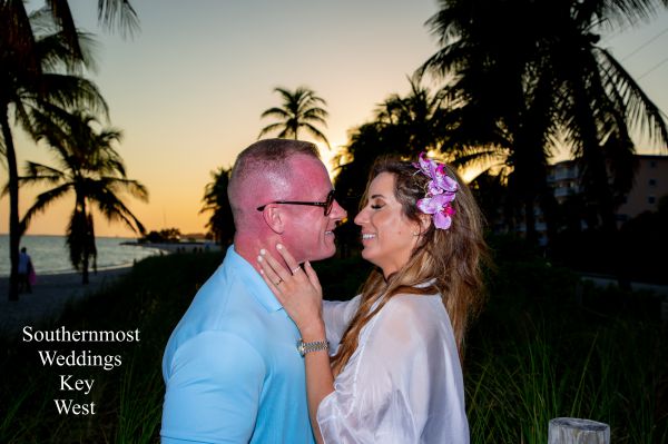 Sandy Sunset Wedding Package by Southernmost Weddings Key West