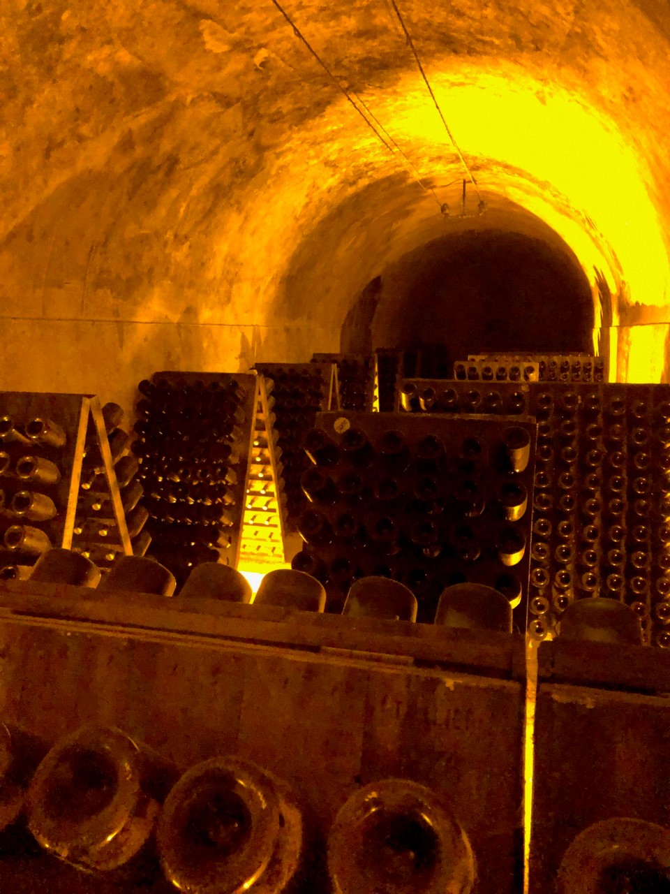 Large wine cellar