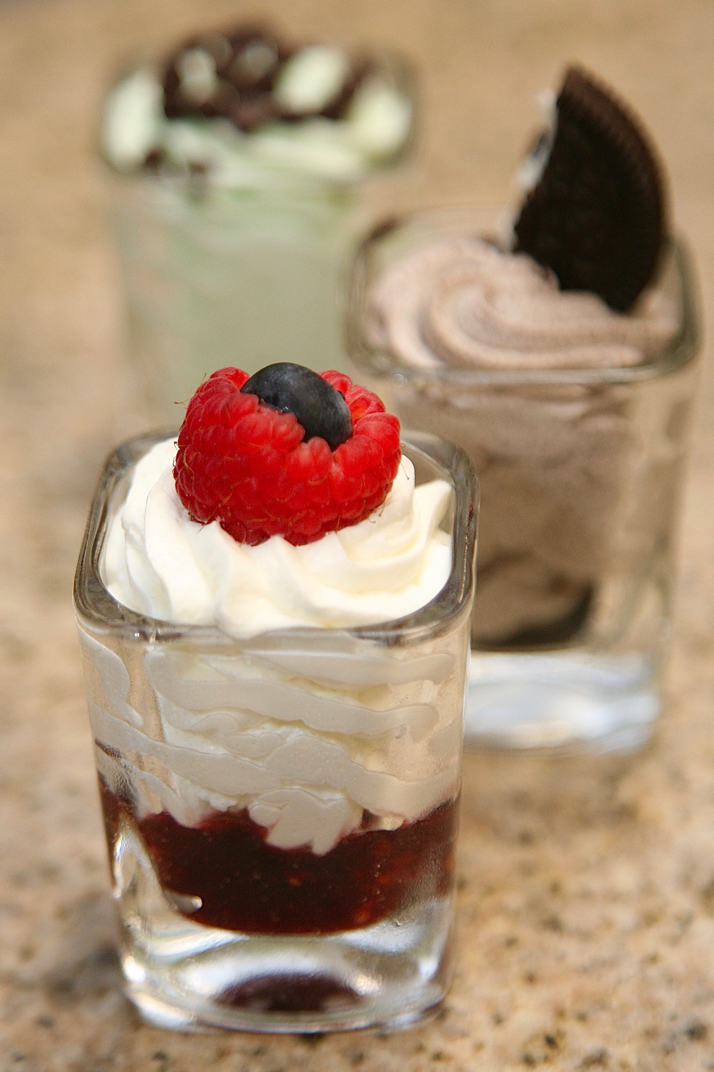 orlando catering - Dessert in shot glass