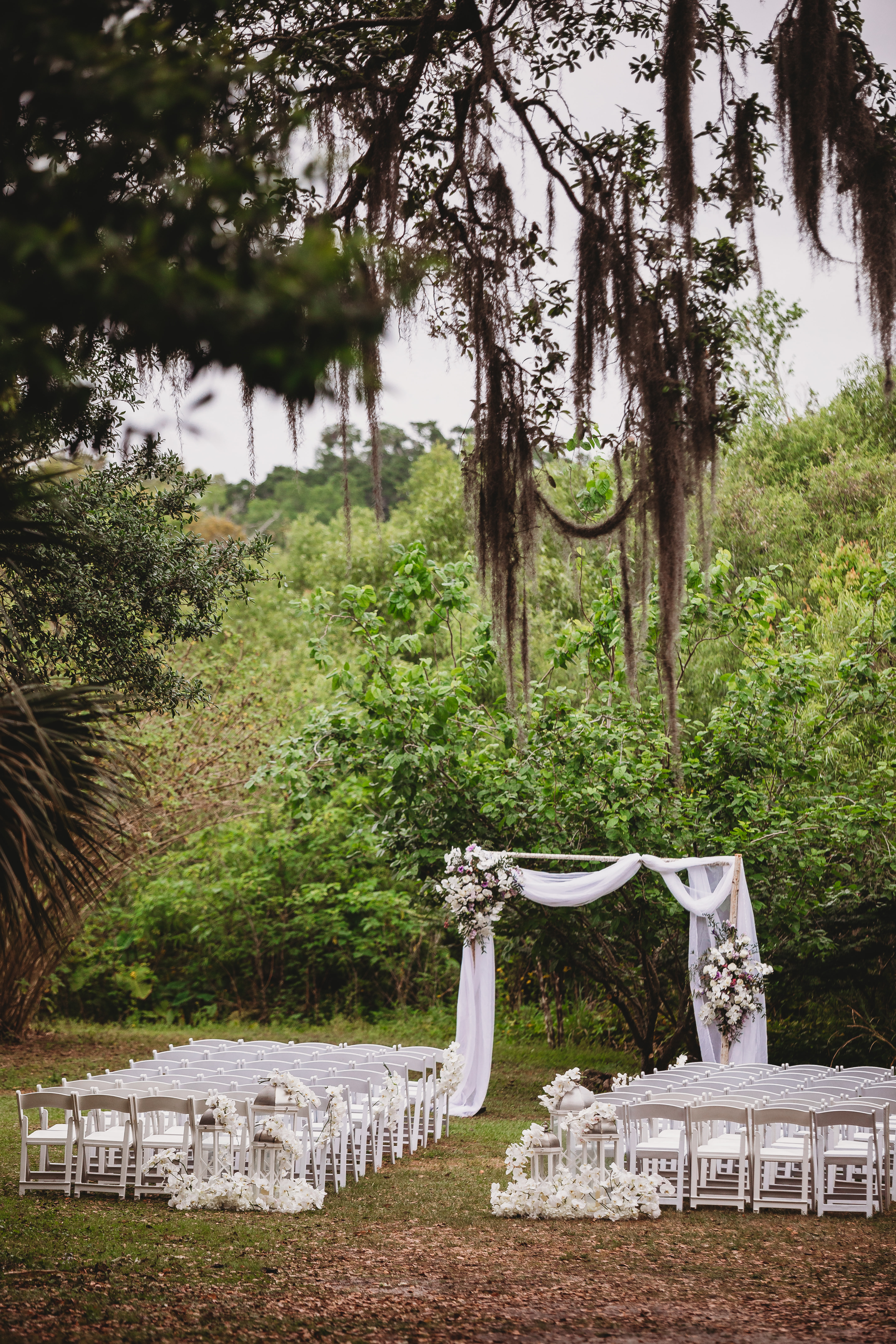 The Azalea lodge at mead botanical garden - outdoor wedding - Orlando Event Venue