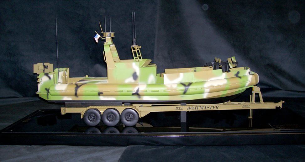 defense boat model