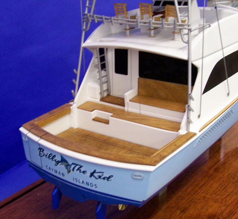 Sport Fisher yacht model