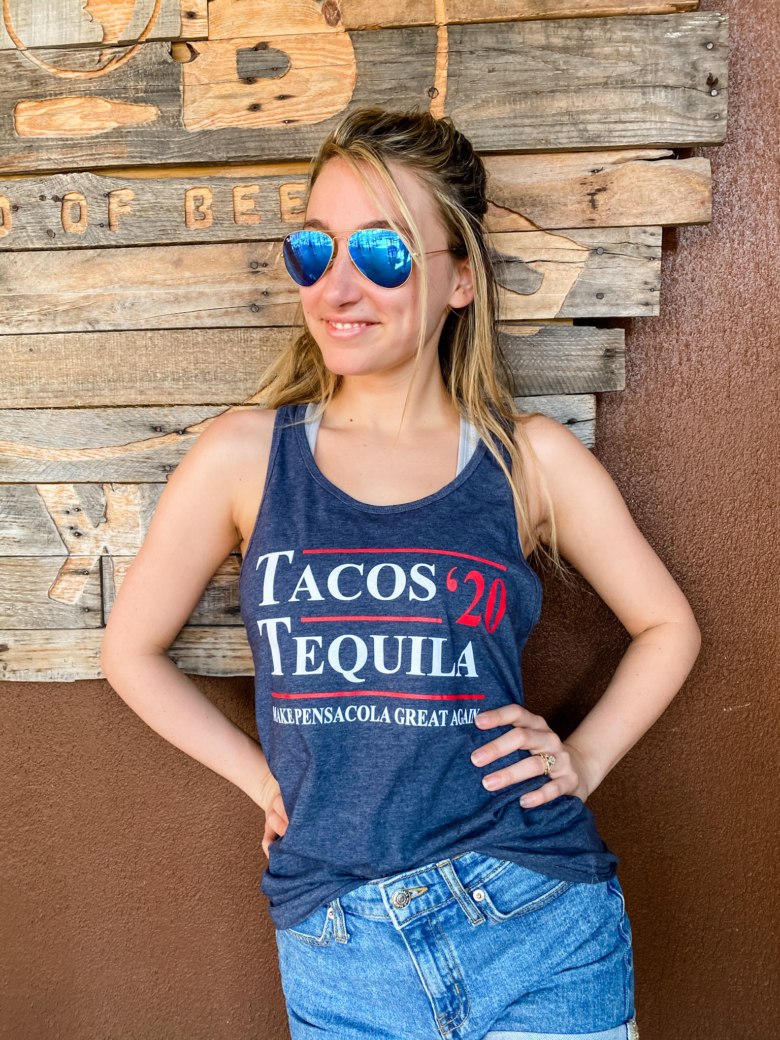 Tacos and Tequila 2020 Tank - Navy