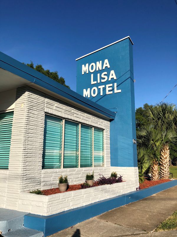 Mona Lisa Pensacola Florida Property Sign