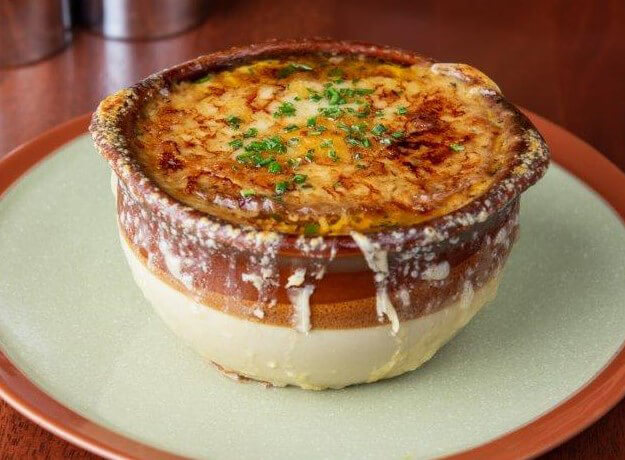 French 75’s Onion Soup