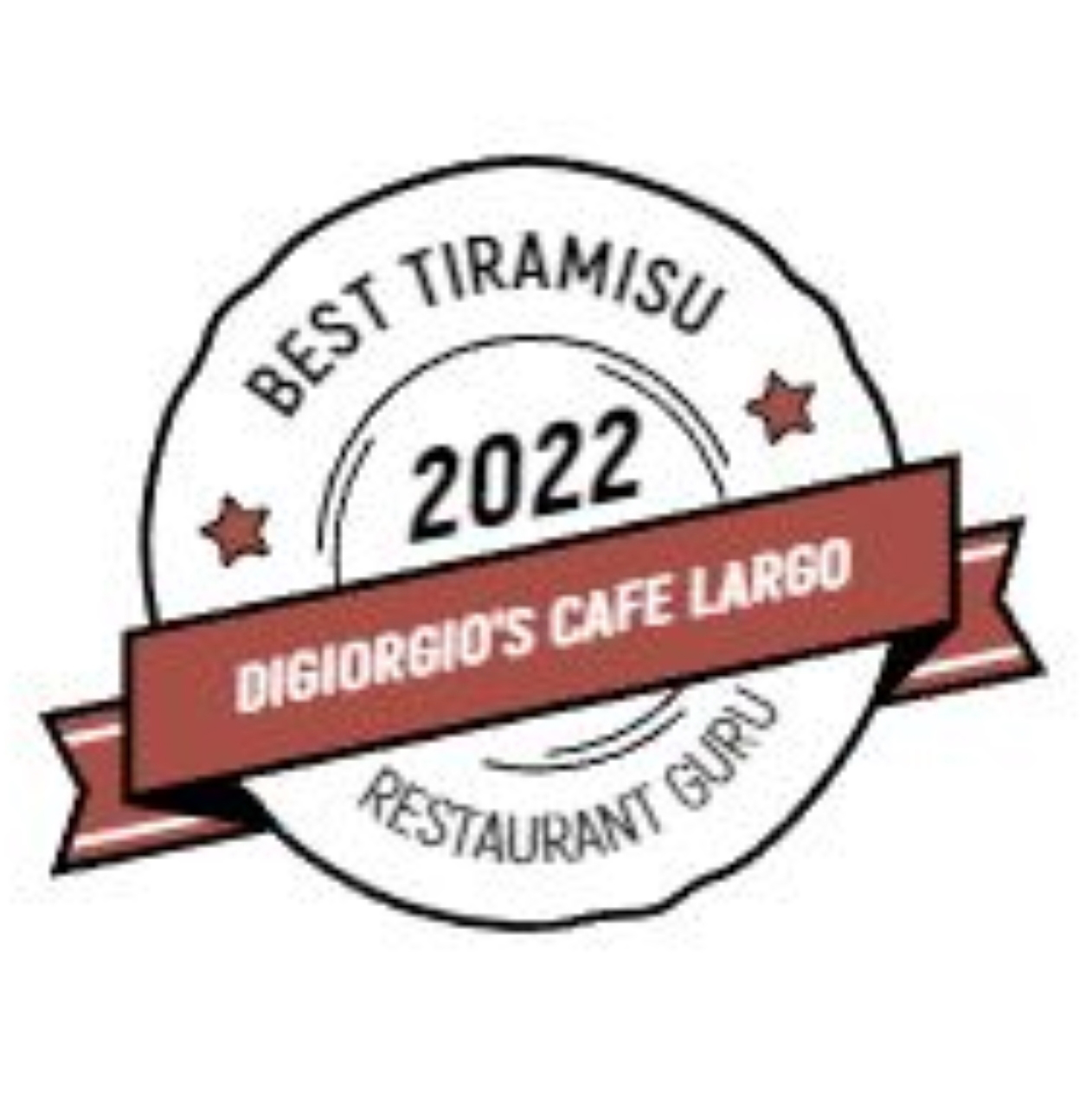 Restaurant Guru Award - Best Tiramisu 2022