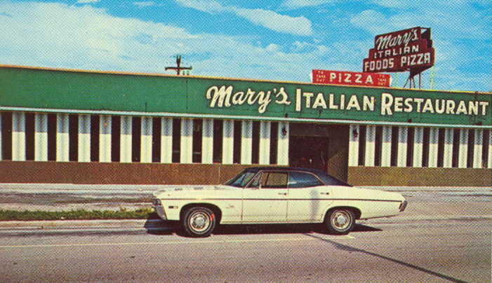 DiGorgio Early Restaurant 1960's