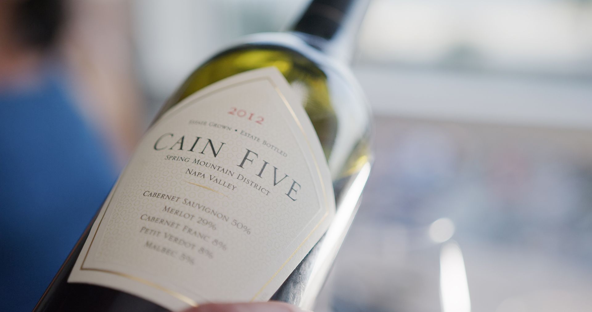 Cain five wine