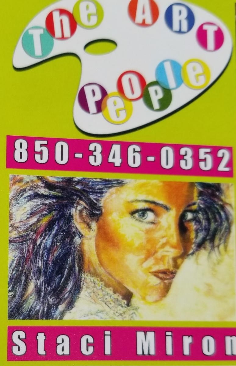Staci Miron The Art People poster