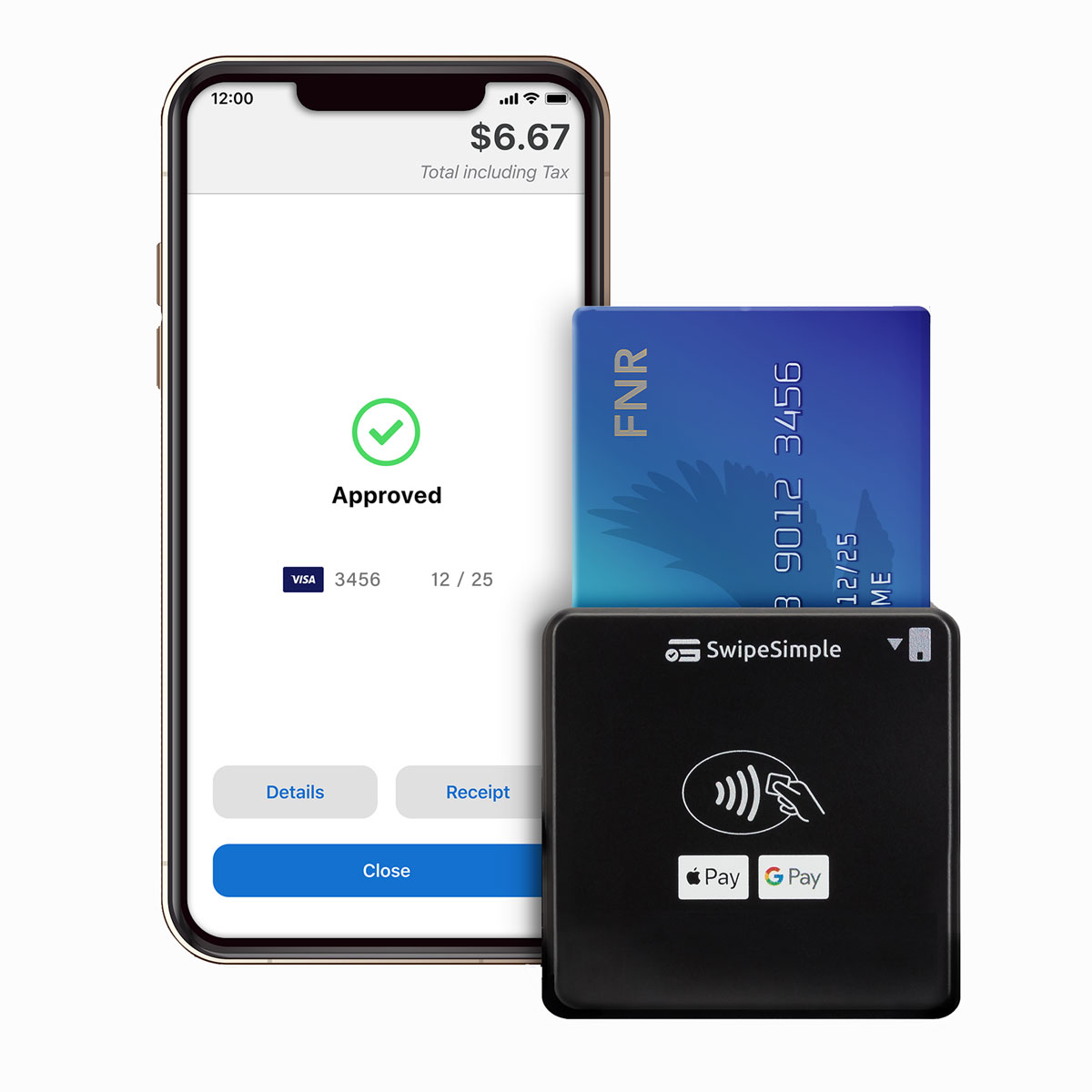 SwipeSimple Bluetooth Mobile Credit Card Reader