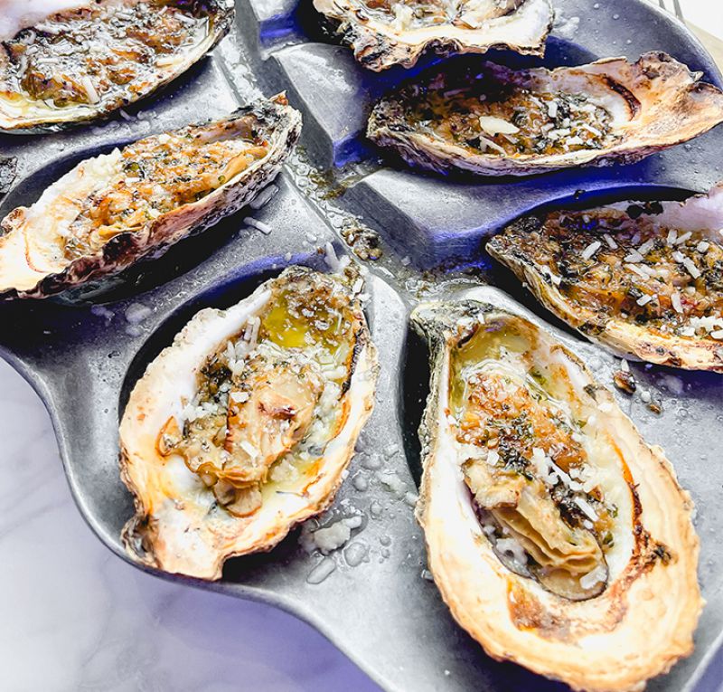 Garlic Oysters