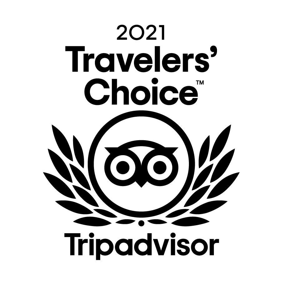 Trip Advisor Travelers' choice award 2021