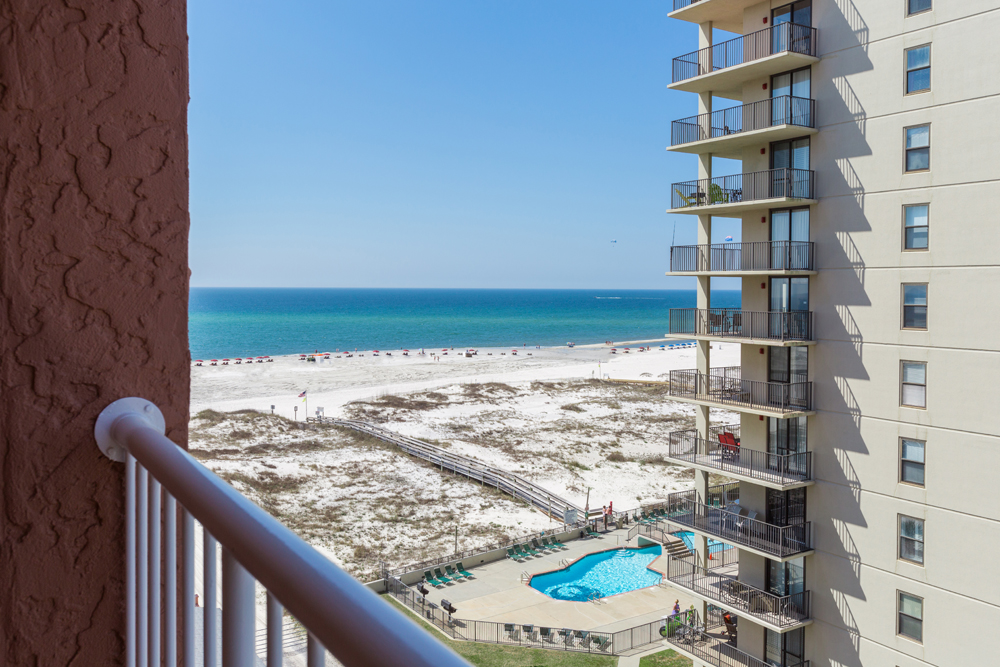 Perdido Beach Angle View Room featuring balcony view of the beach